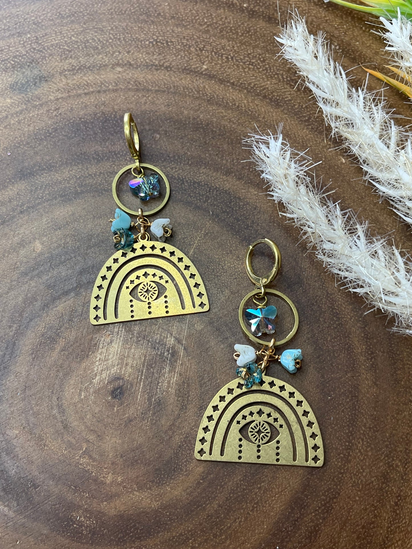 Boho Earrings - Rainbow Earrings