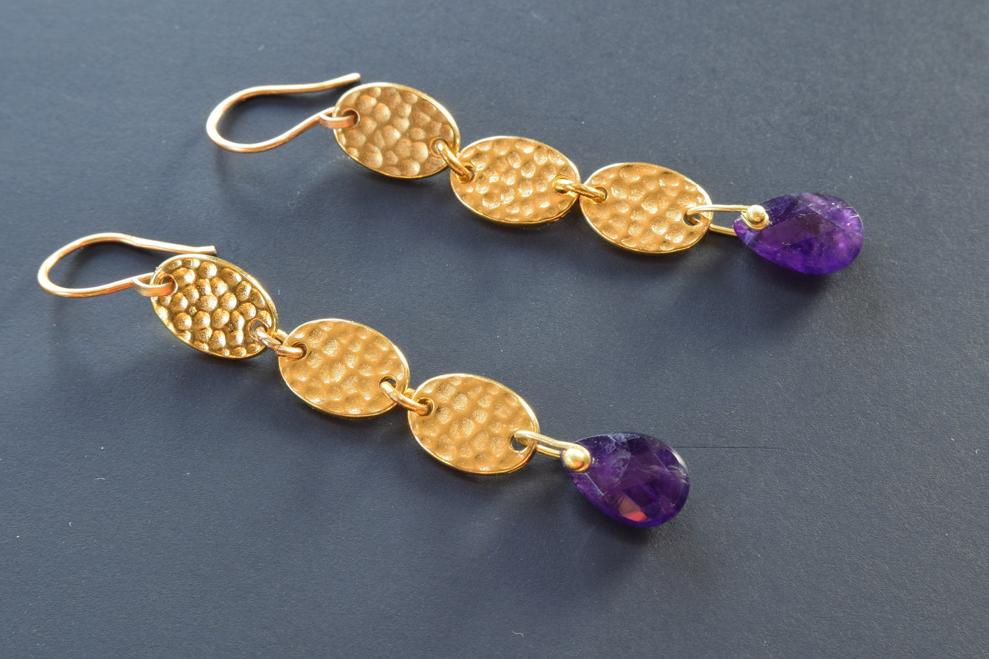 Amethyst Dangle Earrings