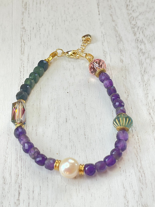 Gemstone Bracelets - Pearl Bracelets - Colored Bracelets - Beaded Bracelets
