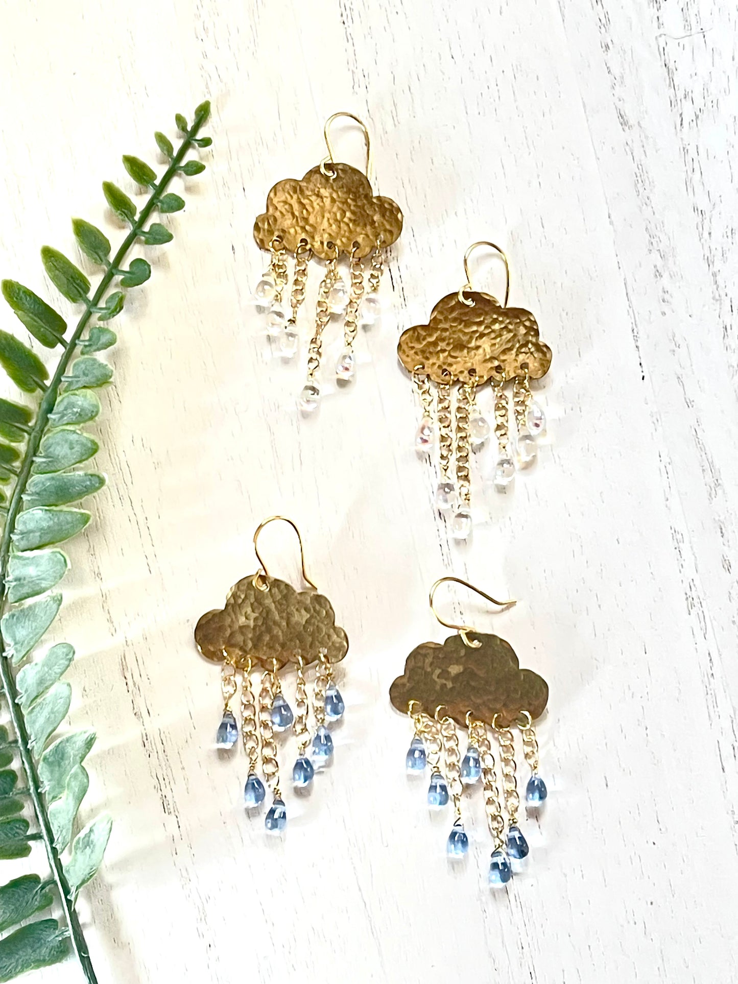 Cloud Earrings - Boho Earrings - Whimsical Earrings