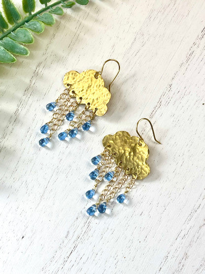 Cloud Earrings - Boho Earrings - Whimsical Earrings