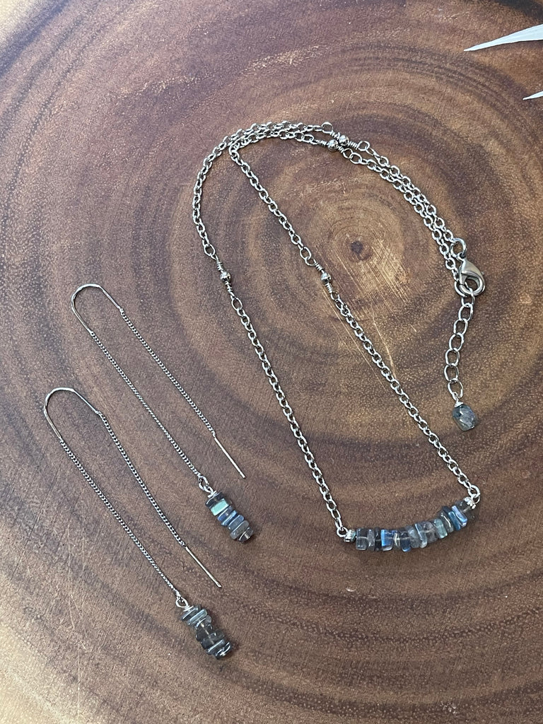 Labradorite Jewelry Set