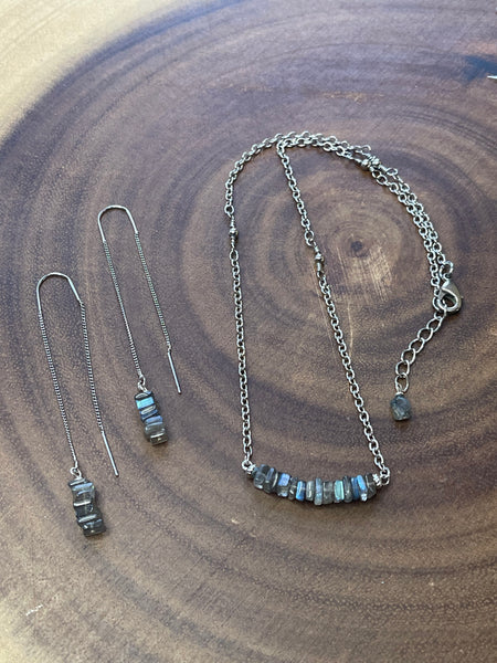 Labradorite Jewelry Set
