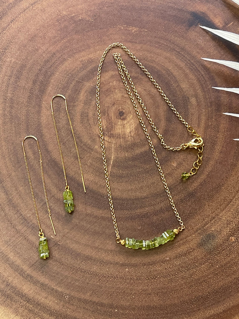 Peridot Jewelry Set