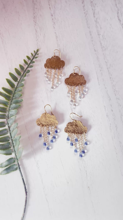 Cloud Earrings - Boho Earrings - Whimsical Earrings